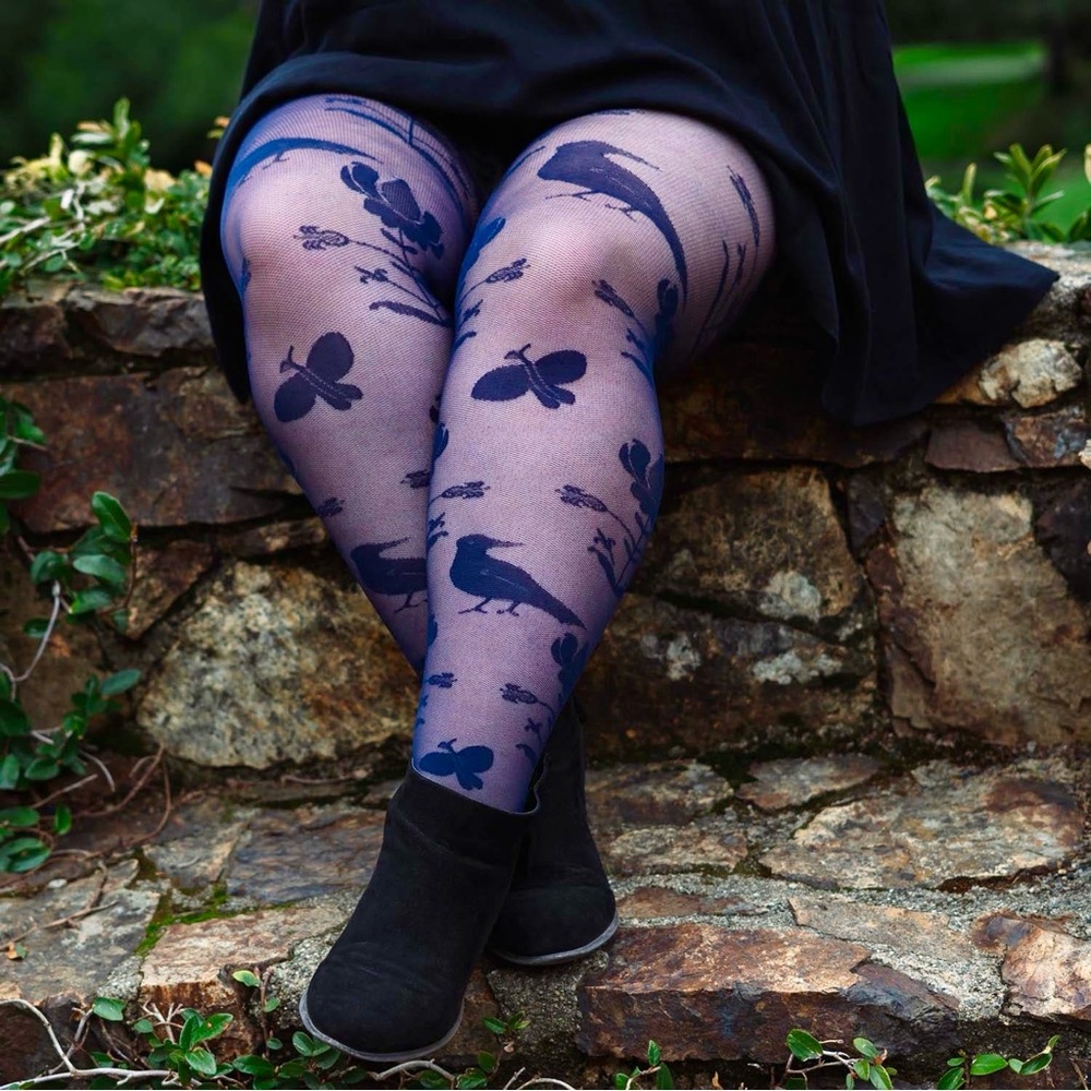 Snag Tights- Grimoire- Navy